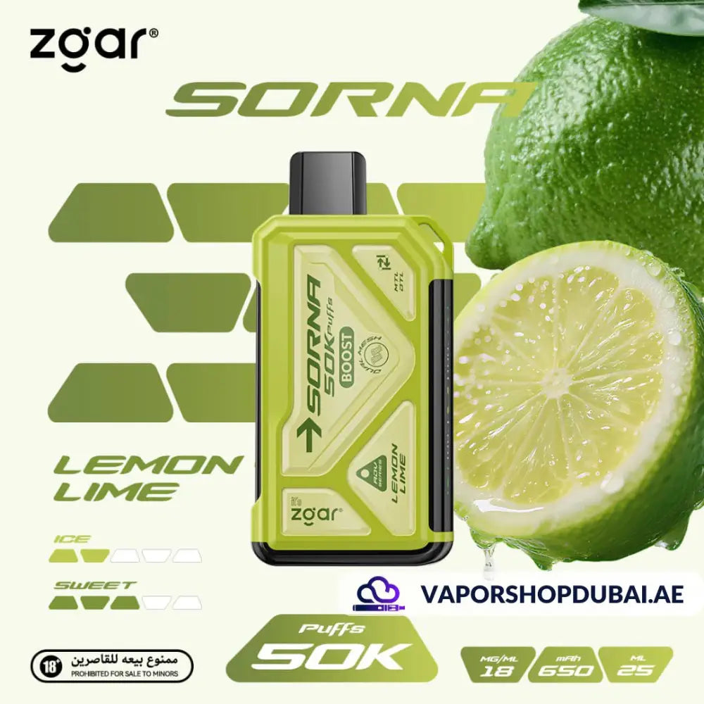 ZGAR Sorna 50000 Puffs | Best Vape in Dubai , UAE